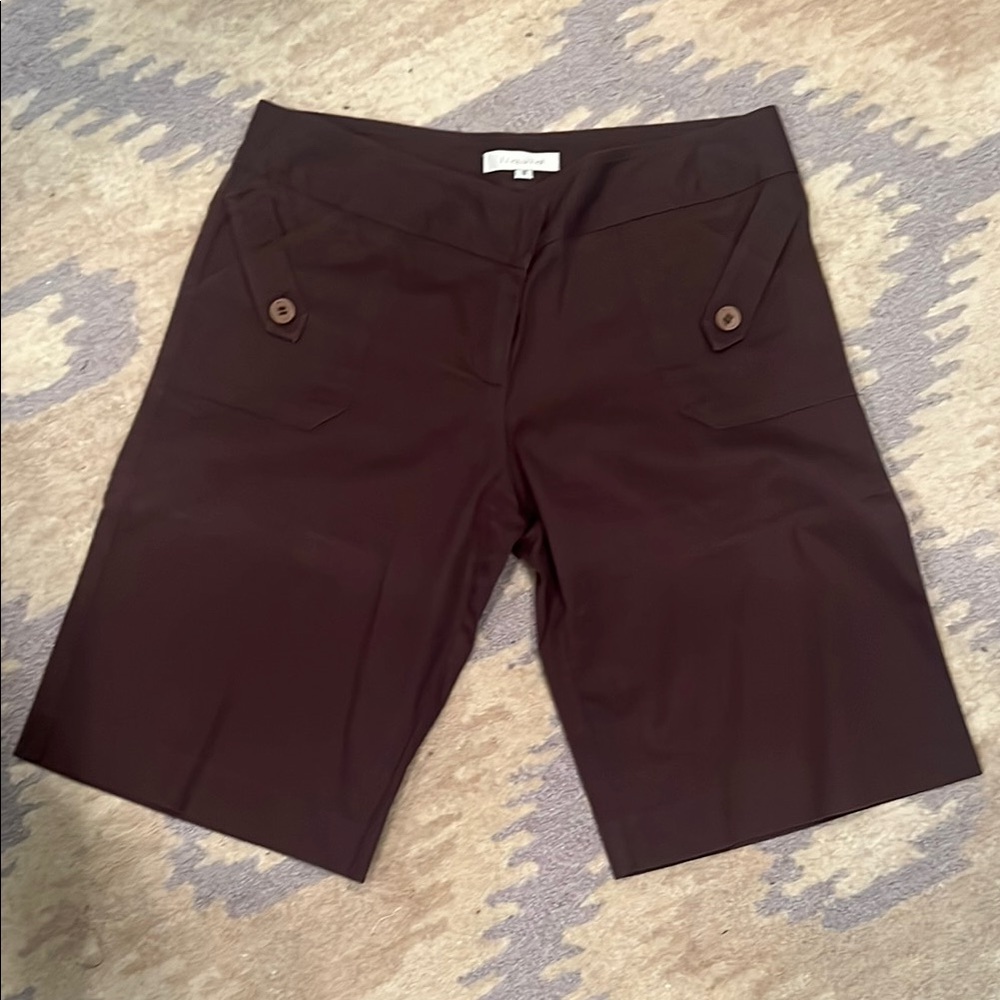 Liquid Brown Bermuda shorts sz 8